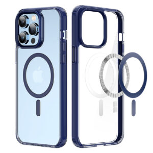 DUX DUCIS Clin2 Clear Tough with MagSafe Case for Apple iPhone 14 Pro - Blue