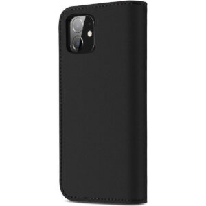 DUX DUCIS Real Genuine Leather Flip Wallet Case for Apple iPhone 12/ 12 Pro - Black