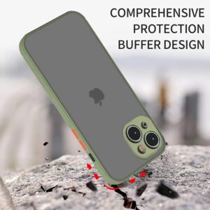 Armoured™ Camera Shield Lite Case Cover for iPhone 14 & 13 - Black / Red