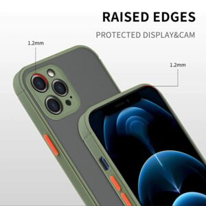 Armoured™ Camera Shield Lite Case Cover for iPhone 14 Pro - Black / Red