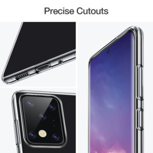 ESR Essential Zero Slim Soft TPU Case Cover for Samsung Galaxy S20 Ultra 5G - Clear