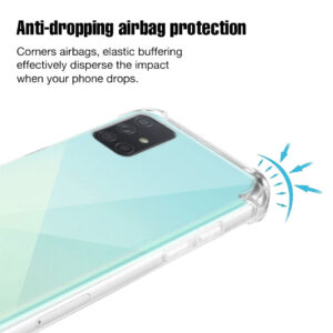 Clear Tough Rear Case for Samsung Galaxy A11 - Transparent