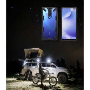 Ringke Fusion X Tough Rugged Rear Case Cover for Xiaomi Poco X2 - Black