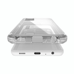 Raptic Clear Tough Rugged Rear Case Cover for Samsung Galaxy A32 5G - Clear