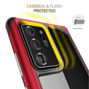 Ghostek Atomic Slim 3 Aluminum Tough Case Cover for Samsung Galaxy Note 20 & 5G - Red