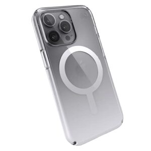 Speck® Presidio Perfect Clear Ombre Magsafe Case Cover for Apple iPhone 13 Pro - Clear/Grey