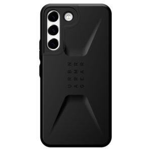 Urban Armor Gear (UAG) Samsung Galaxy S22 5G Case Rugged Cover Civilian - Black
