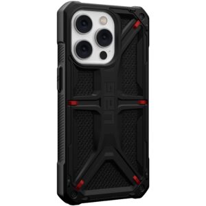 Urban Armor Gear (UAG) Monarch Tough Rugged Case for Apple iPhone 14 Pro - KEVLAR Black