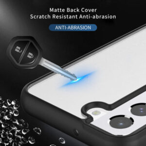 Armoured™ Shield Tough Case for Samsung Galaxy S22 5G - Black (red buttons)