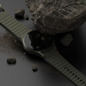 Ringke Slim Case & Tempered Glass Protector Bundle for Galaxy Watch 7 44mm - Clear