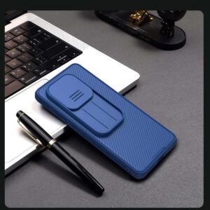 Nillkin CamShield Pro Lens Protector Case Cover for OnePlus Ace 5 / 5 Pro / 13R - Blue