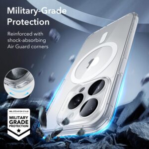 ESR Magsafe Case w/ Screen & Lens Protection for Apple iPhone 15 Pro Max - Clear