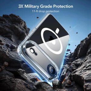 ESR Classic Hybrid Magsafe Tough Rear Case & Tempered Glass Screen Protector for Apple iPhone 17 Air - Clear