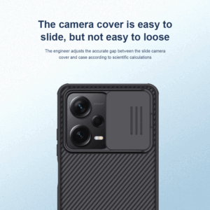 Nillkin CamShield Pro Lens Protector Case for Xiaomi Redmi Note 12 Pro+ - Black