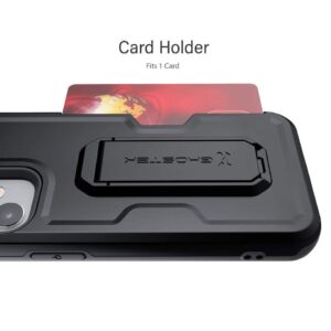 Ghostek Iron Armor 3 Heavy Duty Holster Case for iPhone 12 Mini - Black Matte