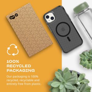 Tech21 Evo Check Tough MagSafe Rear Case Cover for Apple iPhone 14 Plus - Smokey Black