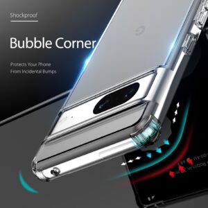 DUX DUCIS Clin Clear Tough Rear Case Cover for Google Pixel 7 - Transparent