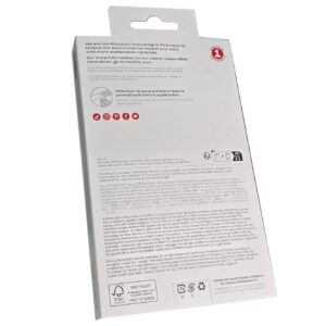 Tech21 EvoClear Tough Rear Case Cover for Google Pixel Fold - Transparent