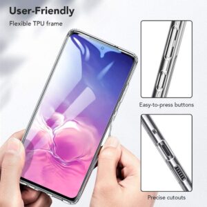 ESR Ice Shield TPU & Glass Rear Case for Samsung Galaxy S20 Ultra 5G - Clear