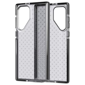 Tech21 EvoCheck Tough Rear Case Cover for Samsung Galaxy S22 Ultra 5G - Smokey Black
