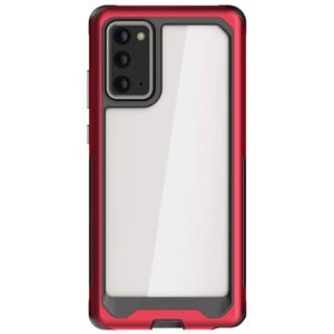 Ghostek Atomic Slim 3 Aluminum Tough Case Cover for Samsung Galaxy Note 20 & 5G - Red