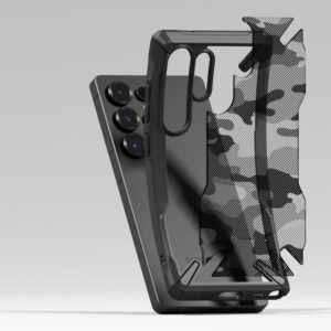 Ringke Fusion X Tough Rugged Case for Samsung Galaxy S25 Ultra - Camo Black