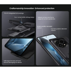 Nillkin CamShield Pro Lens Protector Case Cover for OnePlus 13 - Blue