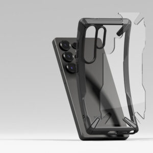 Ringke Fusion X Tough Rugged Case for Samsung Galaxy S25 Ultra - Black