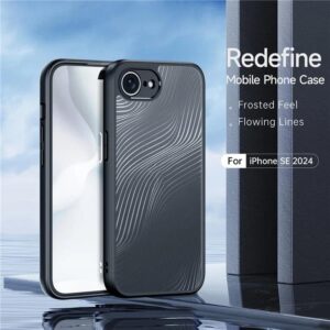 DUX DUCIS Aimo Series Rear Case Cover for Apple iPhone 16e - Clear/ Black