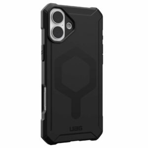 Urban Armor Gear (UAG) Essential Armor MagSafe Tough Case for iPhone 16 - Black