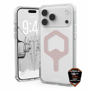 Urban Armor Gear (UAG) Plyo MagSafe Tough Case Cover for Apple iPhone 17 Pro Max - Ice/ Rose Gold