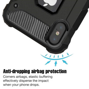 Tactical Tough Rear Case for Apple iPhone 7 Plus / 8 Plus - Black