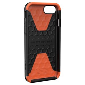 Urban Armor Gear (UAG) Civilian Tough Case for Apple iPhone SE 2022, 2020, 8 & 7 - Black