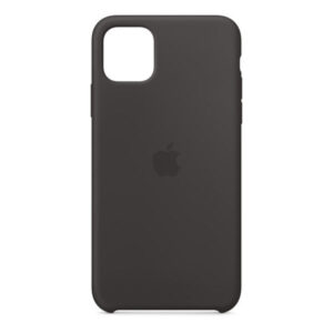 Official Apple Silicone Rear Case Cover for Apple iPhone 11 Pro Max - Black