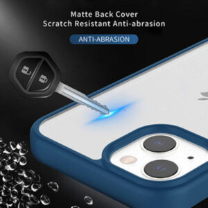 Armoured™ Shield Tough Case for Apple iPhone 13 - Black (red buttons)