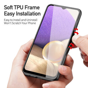 DUX DUCIS Fino Series Premium Rear Case Cover for Samsung Galaxy A32 5G - Green