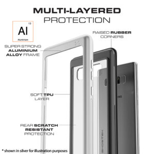 Ghostek Atomic Slim Rugged Heavy Duty Case for Samsung Galaxy Note 8 - Gold