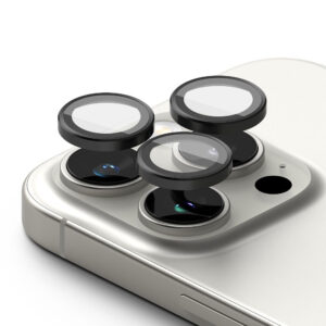 Ringke 2-Pack Camera Glass Lens Protector for iPhone 16 Pro / Pro Max - Black