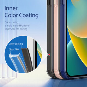 DUX DUCIS Clin2 Clear Tough with MagSafe Case for Apple iPhone 14 Pro Max - Grey