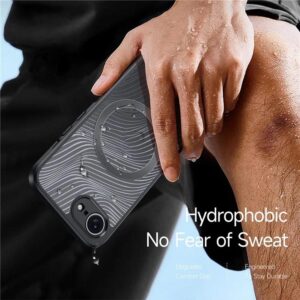 DUX DUCIS Aimo Series MagSafe Rear Case Cover for Apple iPhone 16e - Clear/ Black