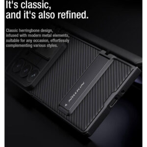 Nillkin CamShield Camera Lens Protector Kickstand Case for Samsung Galaxy Z Fold6 5G - Green