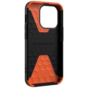 Urban Armor Gear (UAG) Civilian Tough Case for Apple iPhone 14 Pro - Black