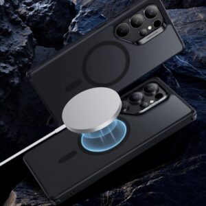 ESR Classic Hybrid Magsafe Tough Rear Case for Samsung Galaxy S25 Ultra - Frosted Black