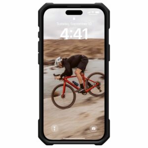 Urban Armor Gear (UAG) Essential Armor MagSafe Tough Case for iPhone 16 - Black