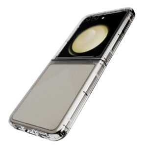 Tech21 EvoClear Tough Rear Case Cover for Samsung Galaxy Z Flip5 5G - Clear