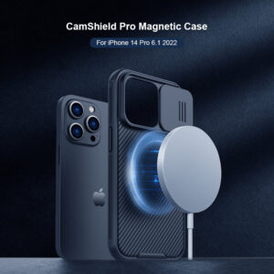 Nillkin CamShield Pro MagSafe Lens Protector Case for iPhone 14 Pro - Blue