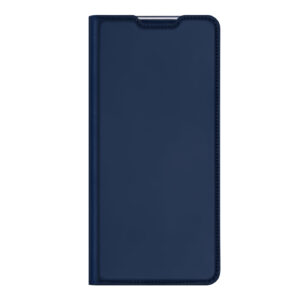 DUX DUCIS Skin Pro Faux Leather Wallet Flip Case for Xiaomi 12S Pro / 12 Pro - Blue