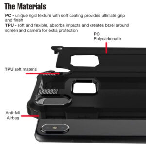 Tactical Tough Rear Case for Apple iPhone 11 Pro - Black