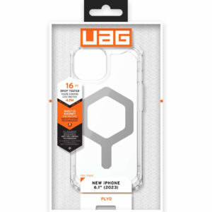 Urban Armor Gear (UAG) Plyo MagSafe Tough Case Cover for Apple iPhone 15 - Ice