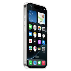 Official Apple Silicone Magsafe Rear Case Cover for iPhone 16 Pro - Clear